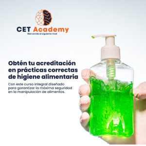 Curso acreditativo en prácticas higiénicas correctas (Manipulador de alimentos) (edición 2024), grupo de 20 alumnos