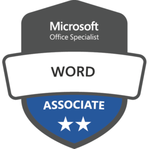 Microsoft Word 2019 Nivel 1 MOS-100: Word Associate